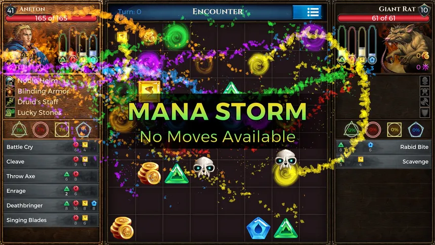 Скриншот 2 к игре Puzzle Quest: Immortal Edition