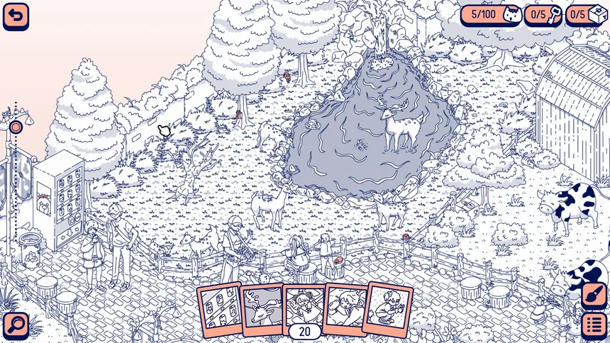 Скриншот 1 к игре Cats and Seek: Zoo
