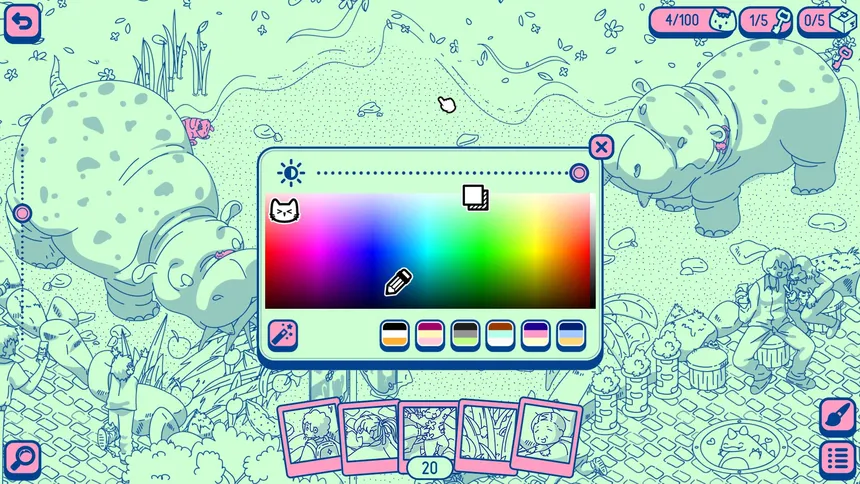 Скриншот 2 к игре Cats and Seek: Zoo