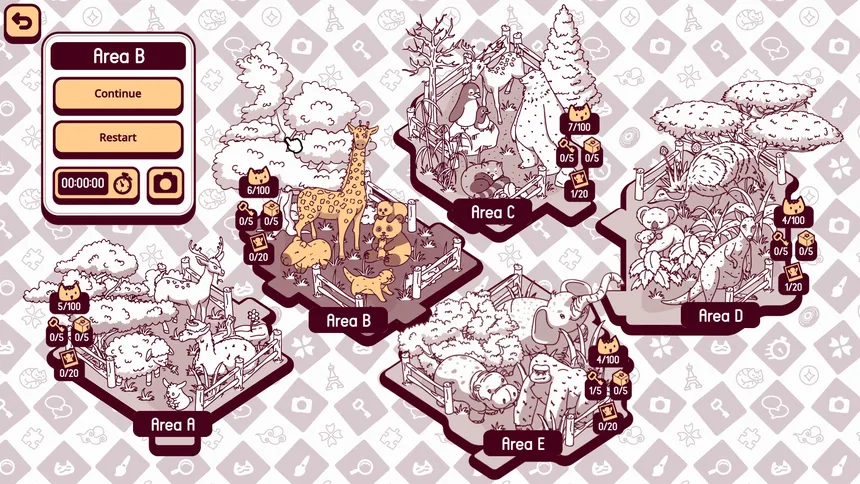 Скриншот 3 к игре Cats and Seek: Zoo