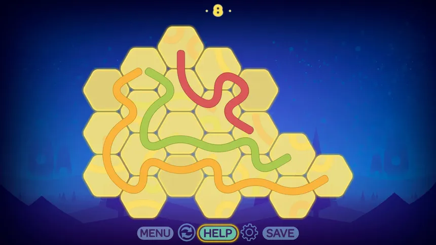 Скриншот 3 к игре Puzzle - LINES AND KNOTS 3