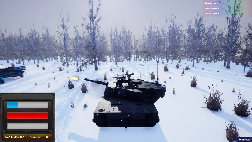 Скриншот 2 к игре Neural Tanks