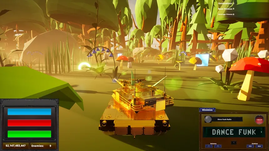 Скриншот 3 к игре Neural Tanks