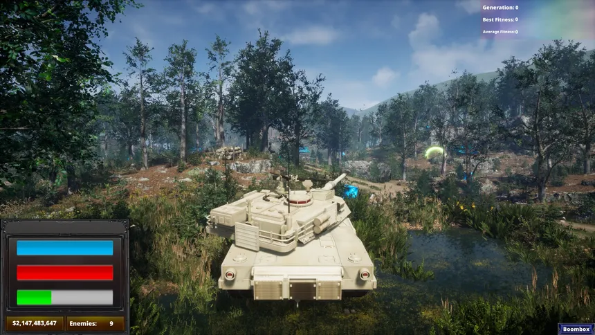 Скриншот 4 к игре Neural Tanks