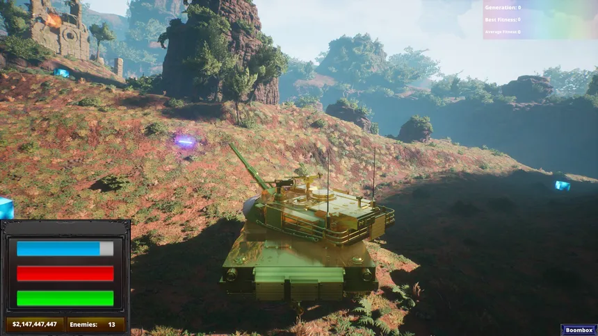 Скриншот 5 к игре Neural Tanks