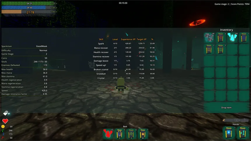 Скриншот 4 к игре Cube Dungeon