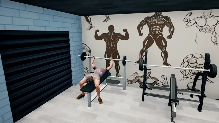 Скриншот 1 к игре Bodybuilder Simulator