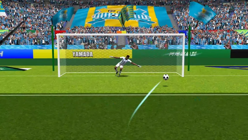 Скриншот 1 к игре Soccer Penalty Kick
