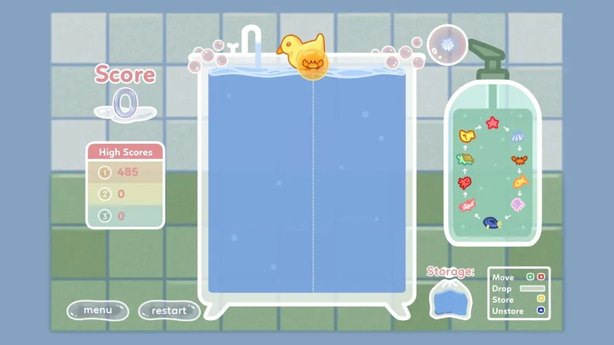 Скриншот 1 к игре Bubbles!