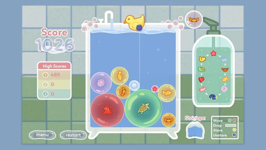 Скриншот 4 к игре Bubbles!