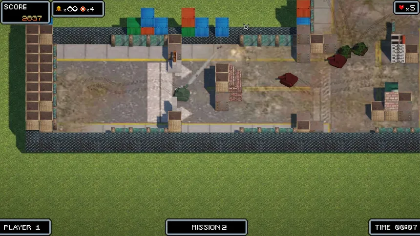 Скриншот 3 к игре TANK DOWN: METAL FURY