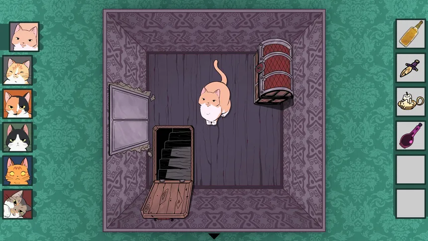 Скриншот 3 к игре Fluffy Escape: Cryptic Cube