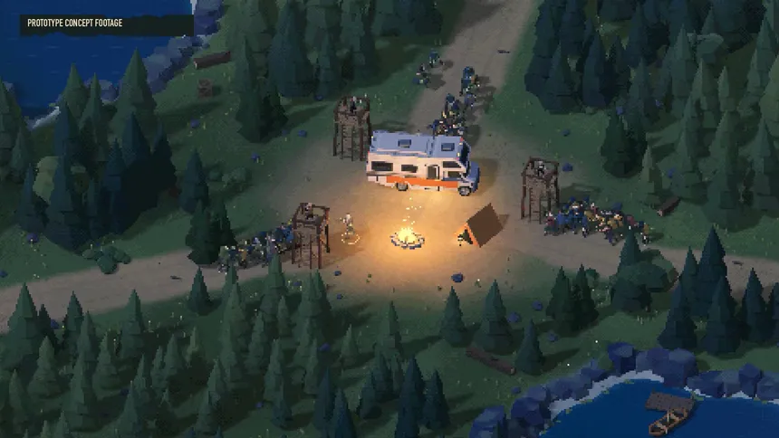 Скриншот 1 к игре Death Falls: Zombies Are Coming