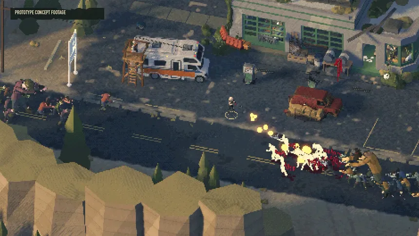 Скриншот 3 к игре Death Falls: Zombies Are Coming