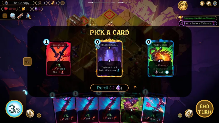 Скриншот 2 к игре Cards of the Abyss