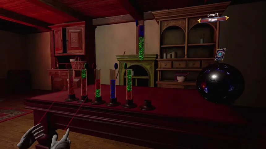 Скриншот 1 к игре Magic Color Merge Puzzle VR