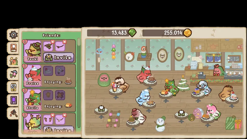 Скриншот 2 к игре Cafe Cafe: Idle Bird Collector