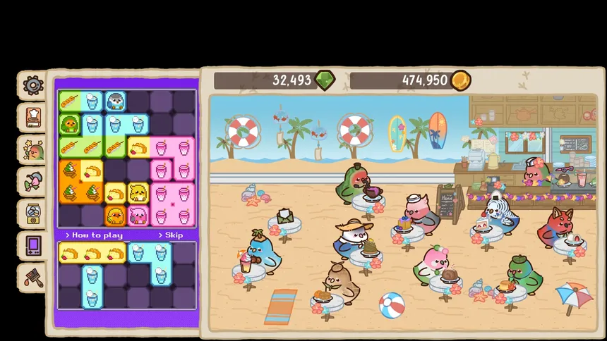 Скриншот 3 к игре Cafe Cafe: Idle Bird Collector
