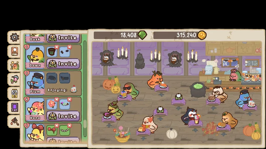 Скриншот 5 к игре Cafe Cafe: Idle Bird Collector