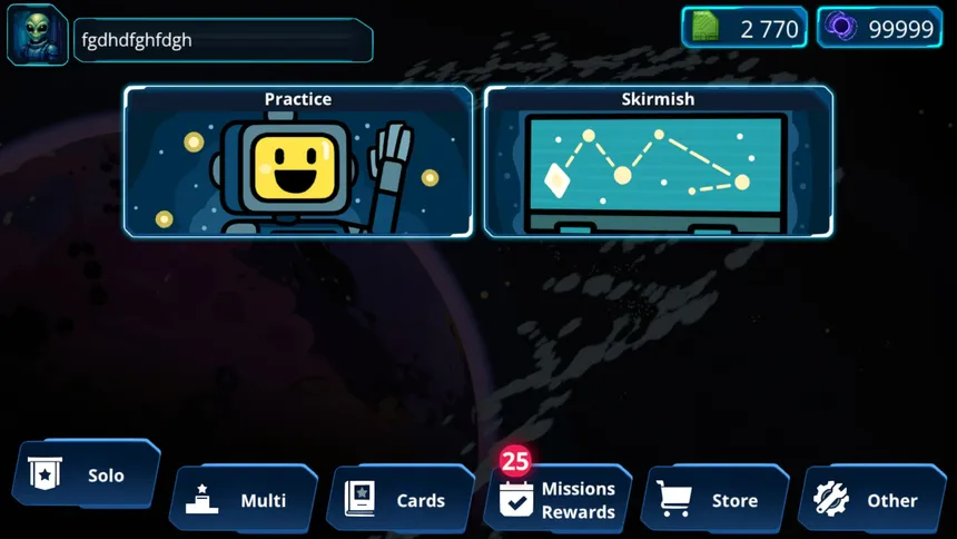Скриншот 1 к игре Xeno Strike CCG