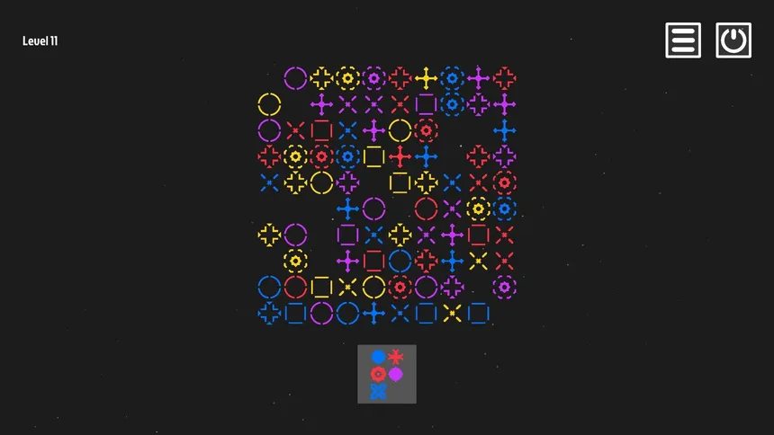 Скриншот 2 к игре Shablon: Color Patterns