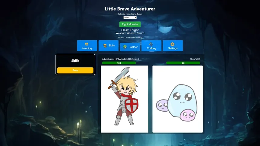 Скриншот 2 к игре Little Brave Adventurer
