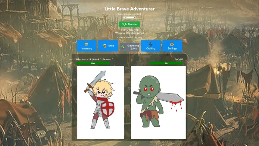 Скриншот 3 к игре Little Brave Adventurer