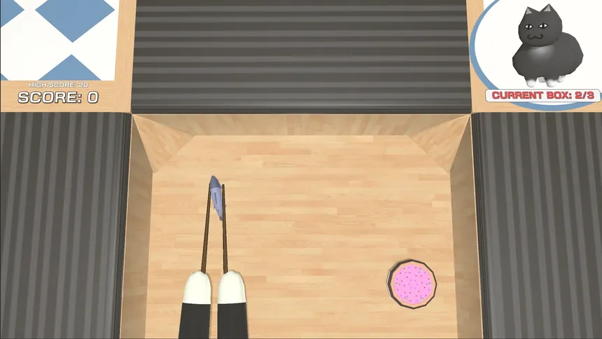 Скриншот 2 к игре Mr.Fat's Chopstick Challenge