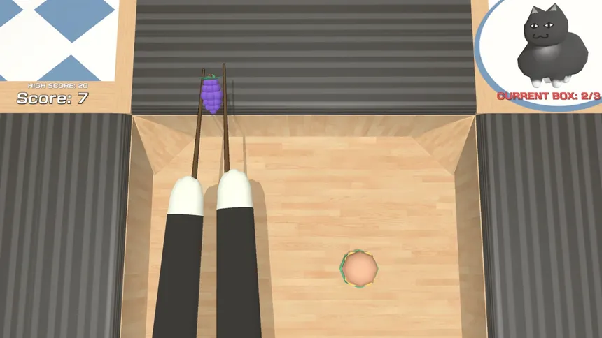 Скриншот 5 к игре Mr.Fat's Chopstick Challenge