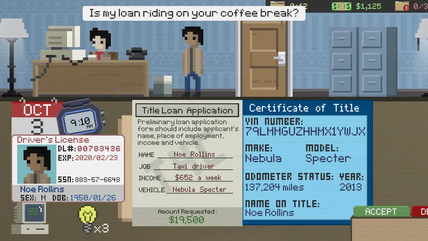 Скриншот 1 к игре Bad Credit? No Problem!