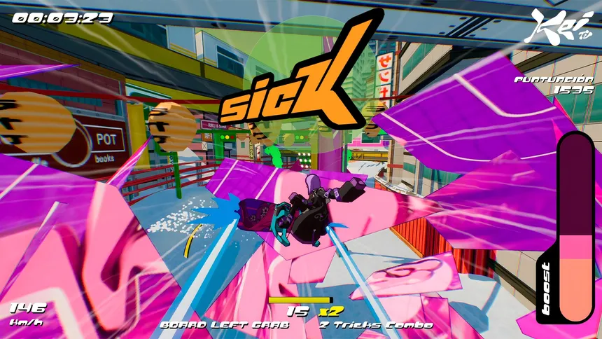Скриншот 1 к игре HYPERyuki: Snowboard Syndicate