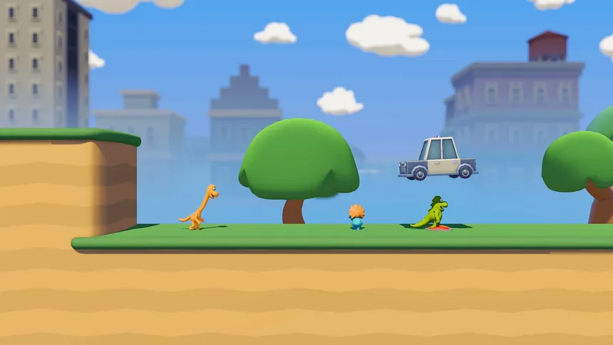 Скриншот 5 к игре Dinos Falling