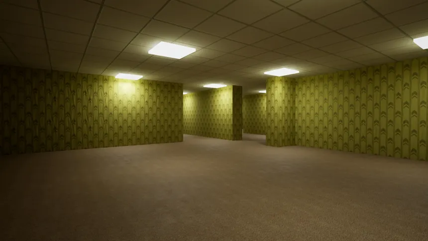 Скриншот 4 к игре Lost In The Backrooms: Day 100