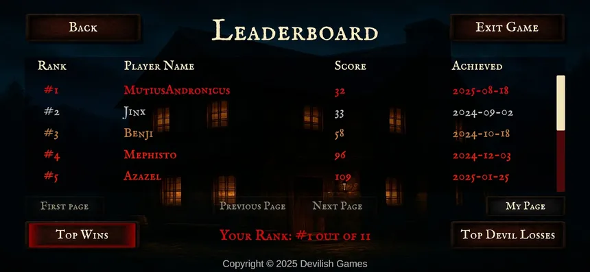 Скриншот 7 к игре Deal with the Devil