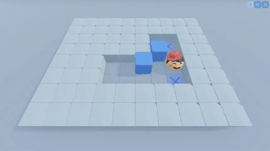 Скриншот 3 к игре Push Box 3D 推箱子3D
