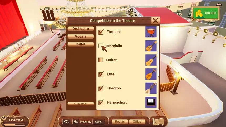 Скриншот 4 к игре Impresario  (Theater Tycoon)