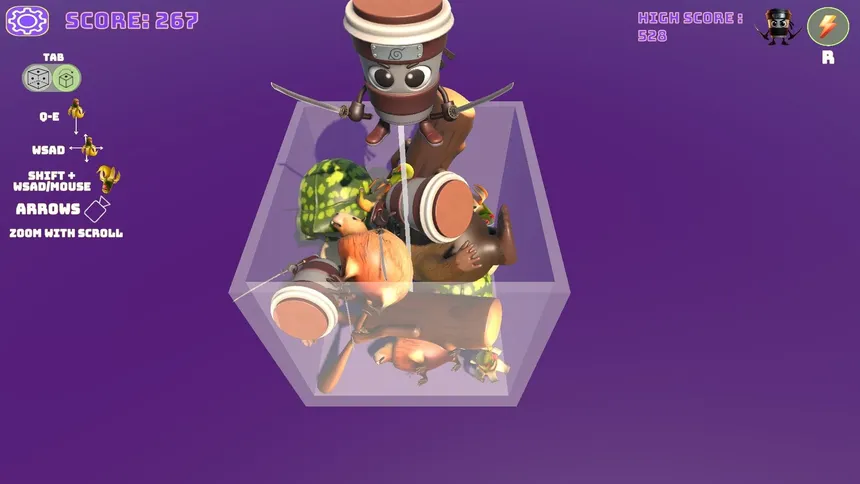 Скриншот 1 к игре Meme Merge 3D