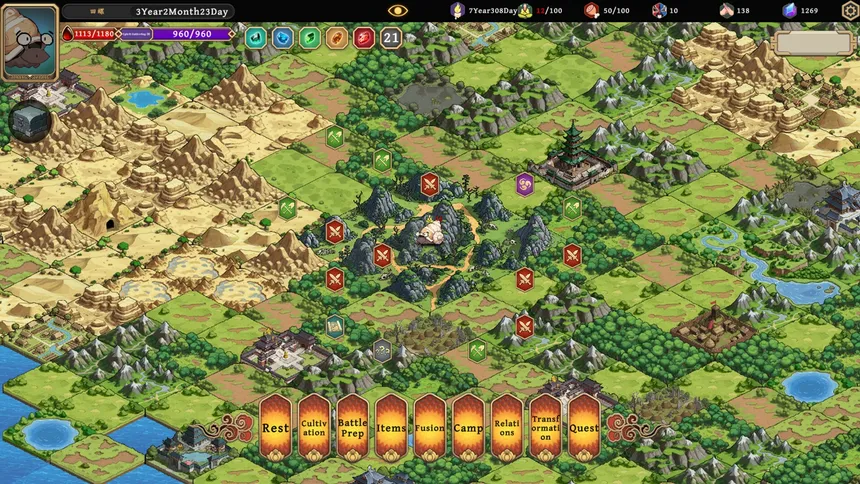 Скриншот 1 к игре Path of the Yaoguai
