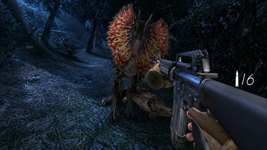 Скриншот 2 к игре Dinosaur Zoo VR : Dinosaur Hunting