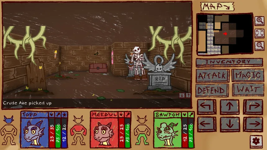 Скриншот 1 к игре A Kobold Story : Trenchcoat Adventurer