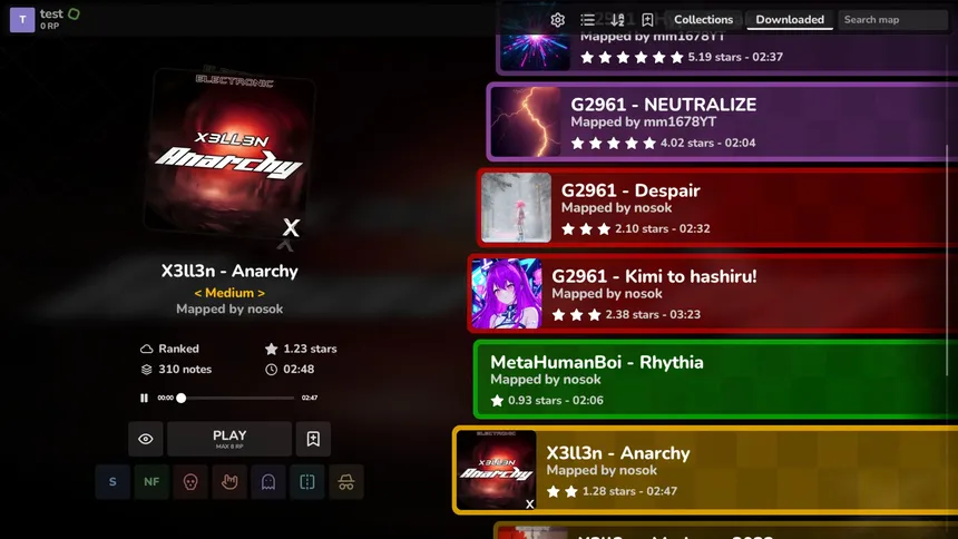 Скриншот 2 к игре Rhythia