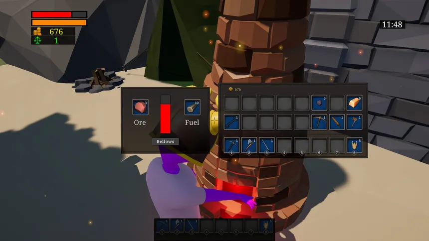 Скриншот 2 к игре Blacksmith's Kingdom