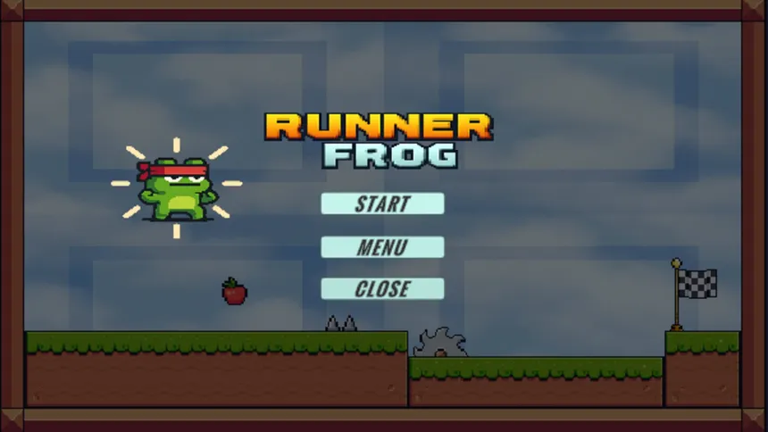 Скриншот 1 к игре Runner Frog