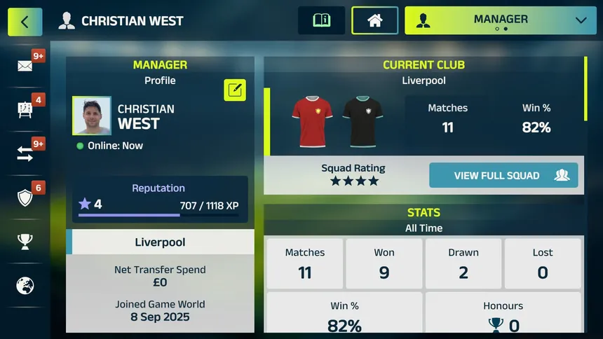 Скриншот 3 к игре Football Club Manager 26 LIVE