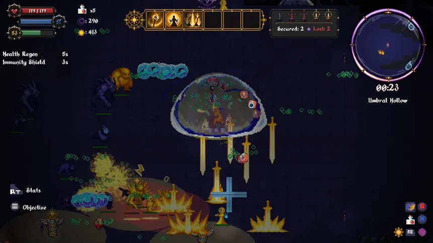 Скриншот 2 к игре Torch of Shadows