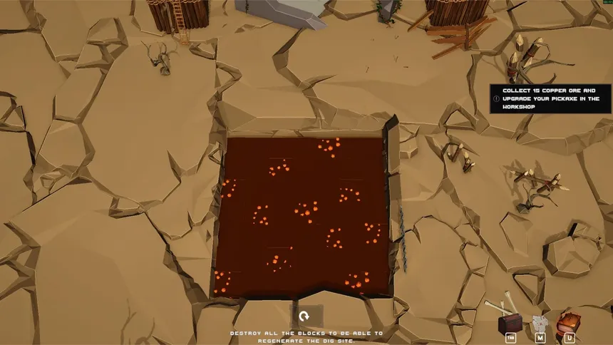 Скриншот 1 к игре Dig, Craft, Kill