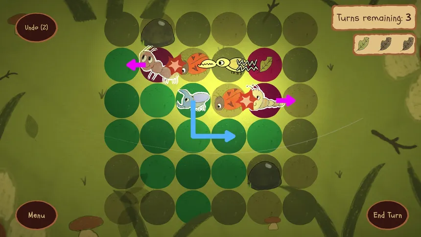 Скриншот 6 к игре Caterpillar King