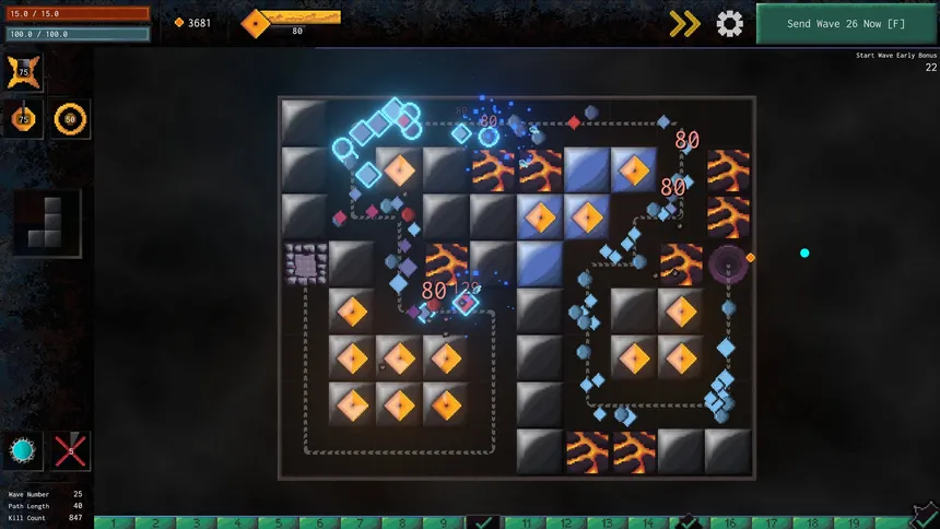 Скриншот 4 к игре Grid Forge TD