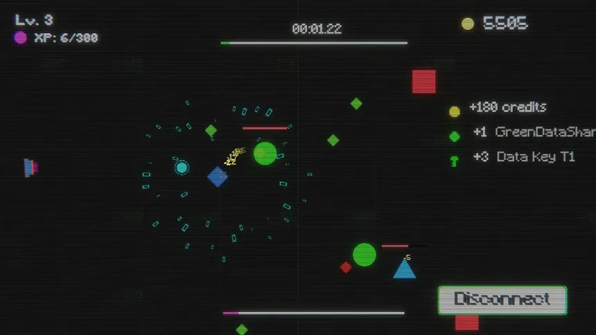 Скриншот 1 к игре Cyber Shard Clicker