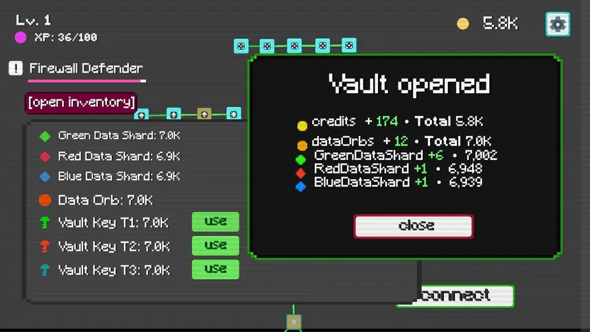 Скриншот 6 к игре Cyber Shard Clicker